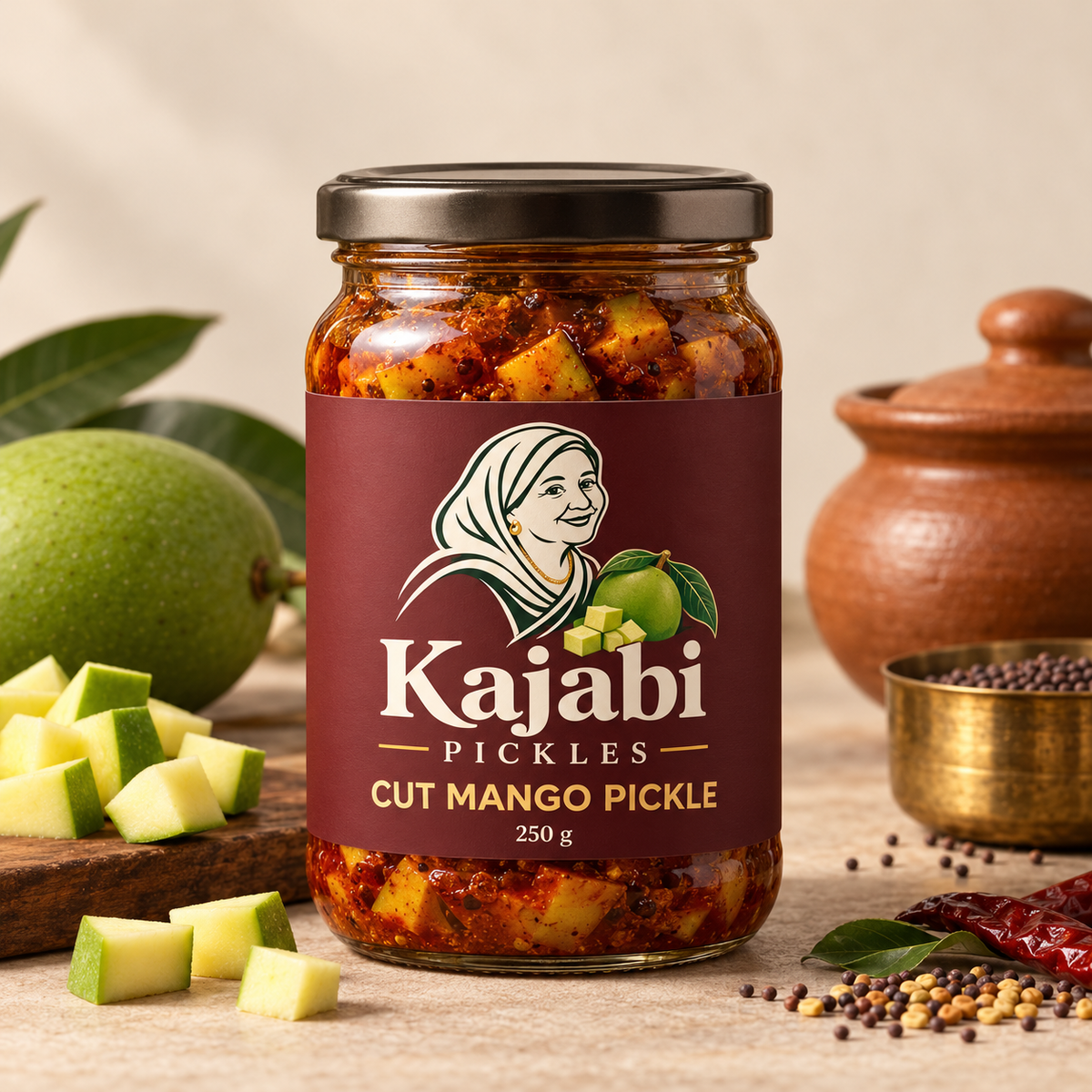 Kajabi cut mango — proposed packaging