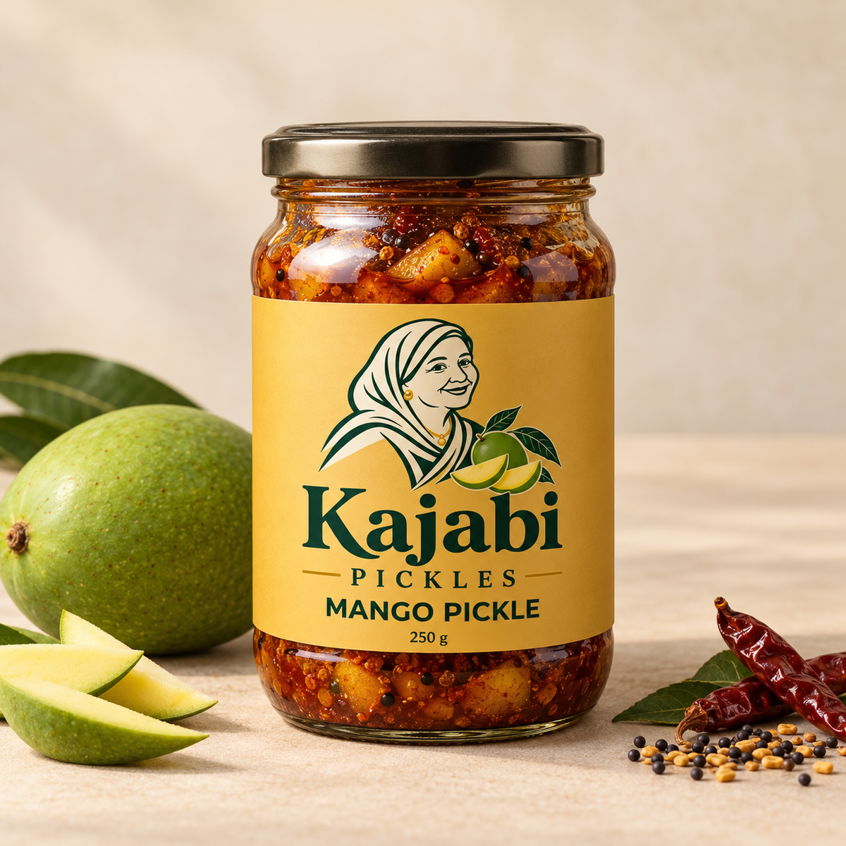 Kajabi mango — proposed packaging